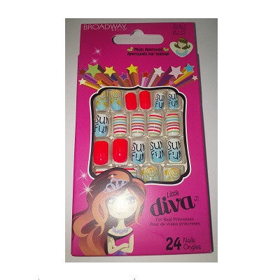 Broadway Nails Little Diva Create-A-Nail Art Kit Stickers 731509623062 |  eBay